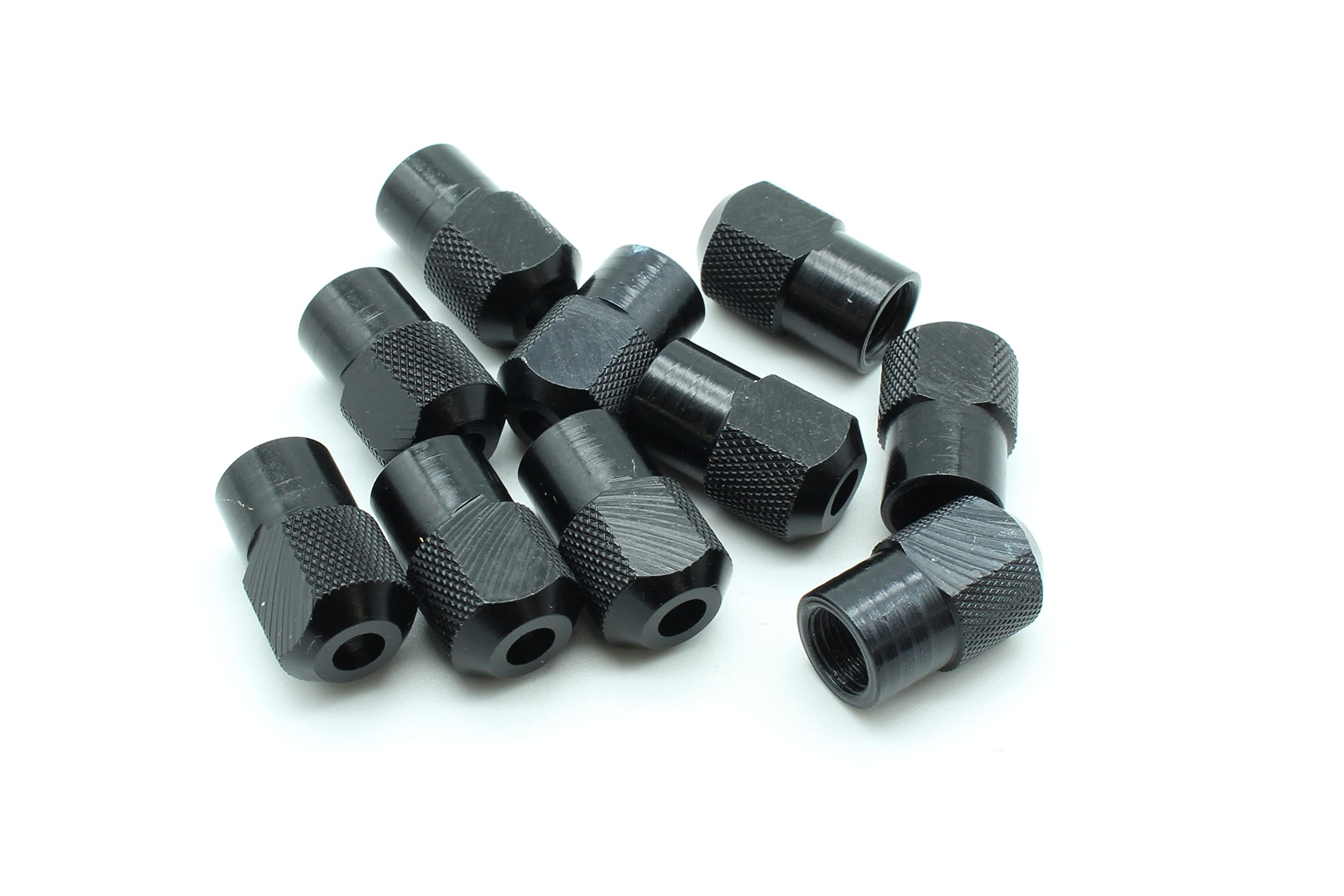 TMAX 10-Piece Durable Collet Nut Set #4485 for Dremel Rotary Tools - Perfect for Woodworking, Metal Engraving & DIY Craft Projects