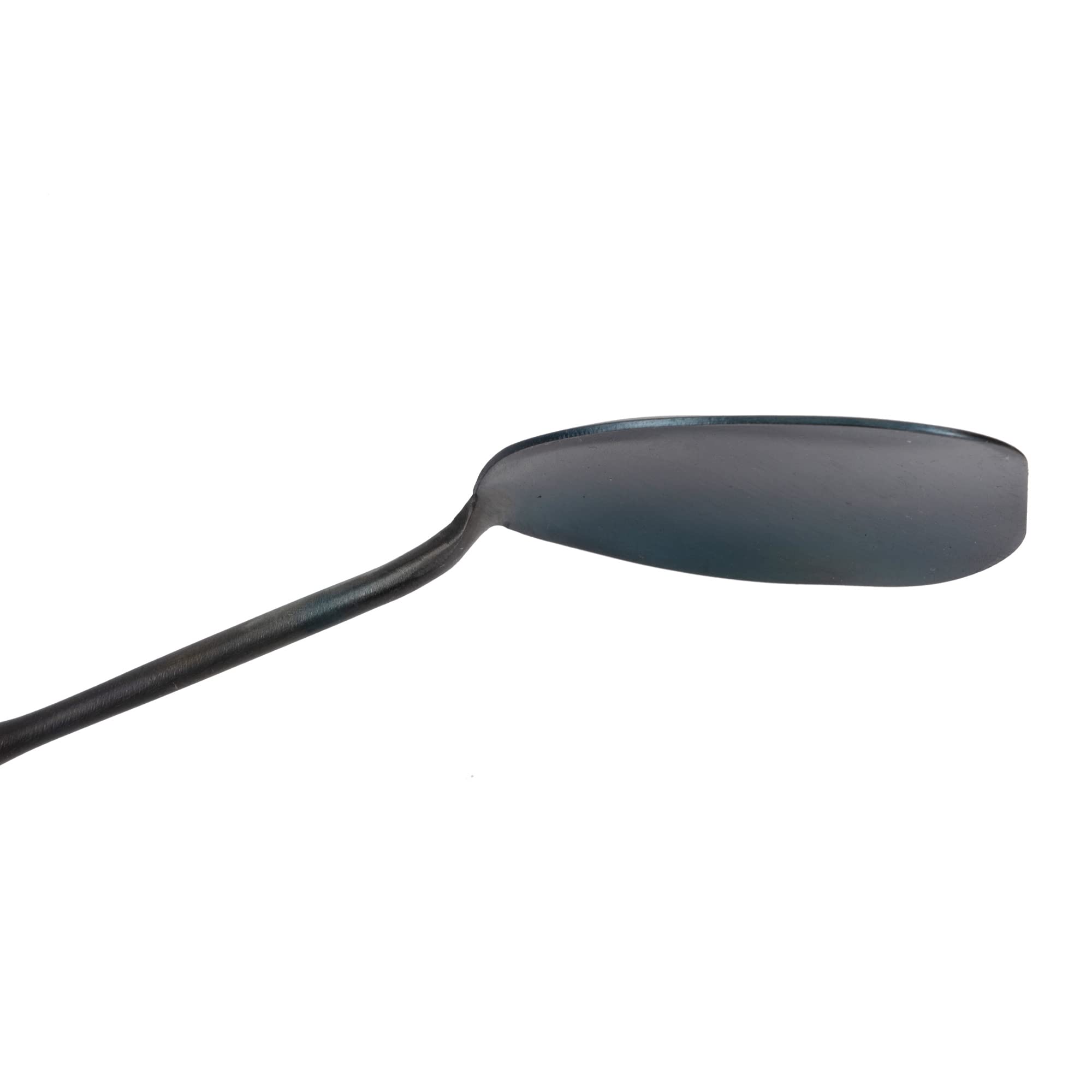 Premium Handmade Chinese Iron Wok Spatula and Ladle Set - 12.6