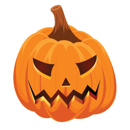 Halloween Jack O' Lantern Pumpkin Decals - Waterproof Vinyl Stickers for Windows, Walls, Laptops - Perfect for Fall Decor, Party Supplies & Spooky Home Decorations