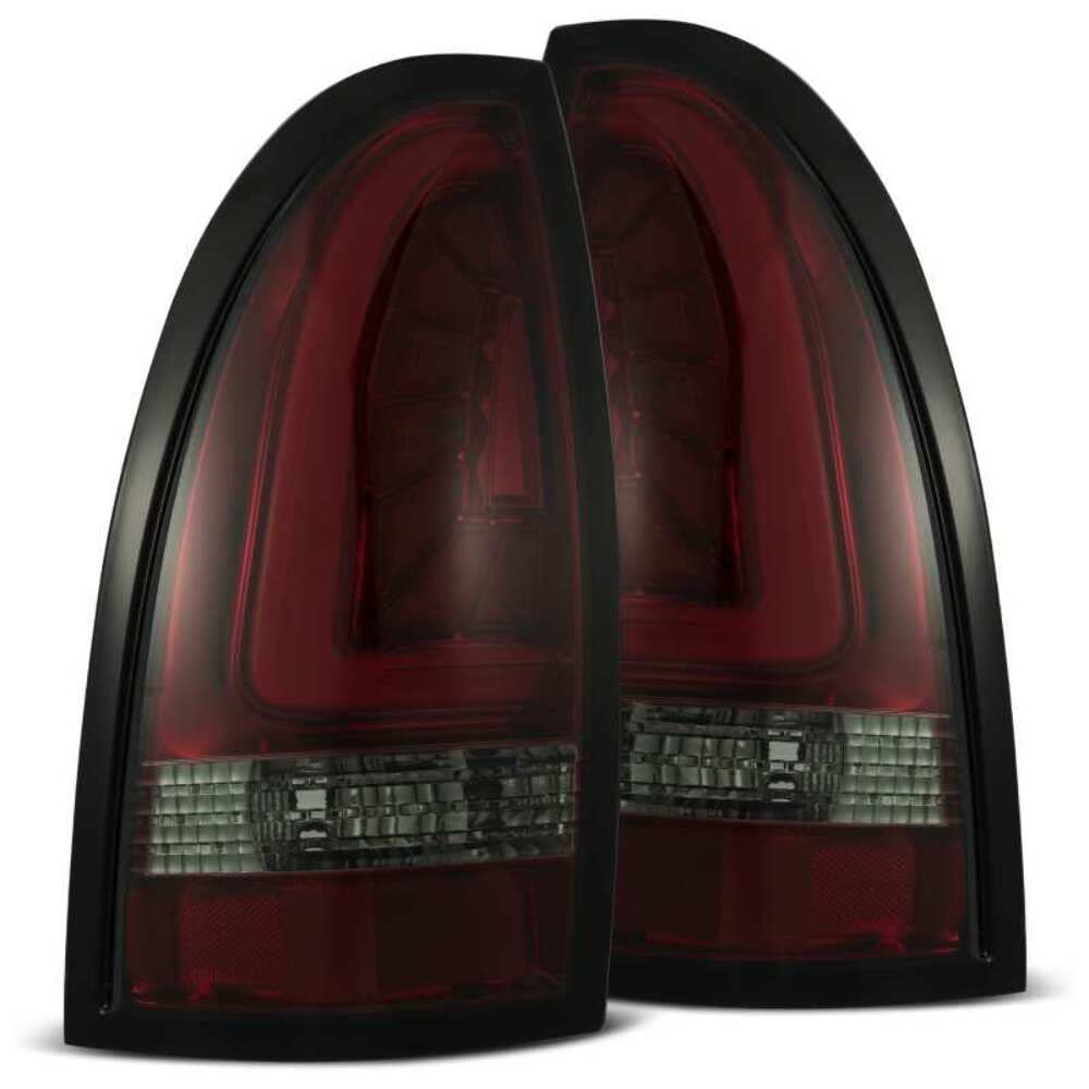 AlphaRex PRO-Series LED Tail Lights (680040) - Red Smoke for 2005-2015 Toyota Tacoma | Enhanced Visibility & Style for Off-Roading & Night Driving