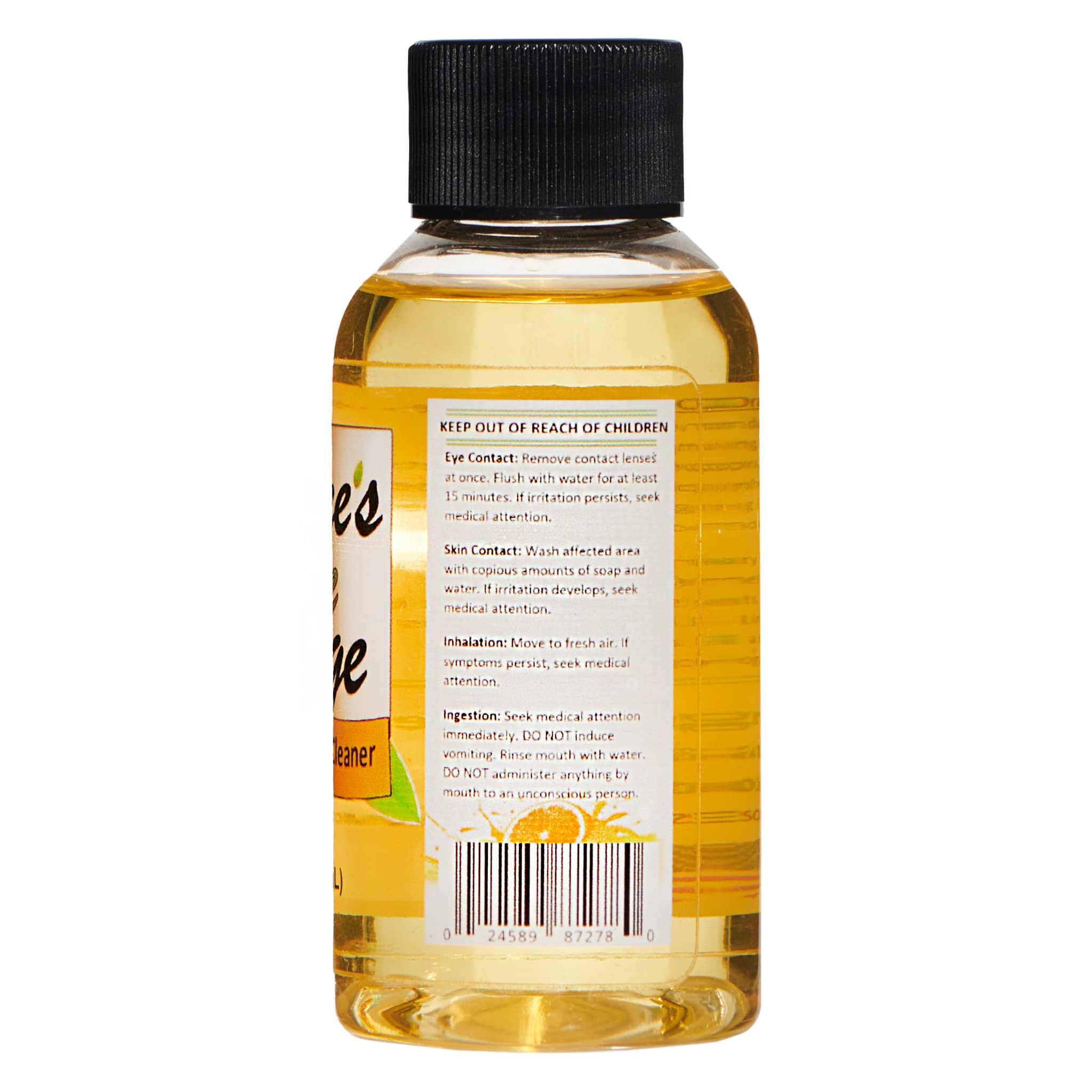 Super Concentrated Cleaner with D-Limonene Extract - Powerful Citrus Degreaser & Deodorizer (2 oz) - Perfect for Kitchen, Bathroom, Garage & Industrial Use