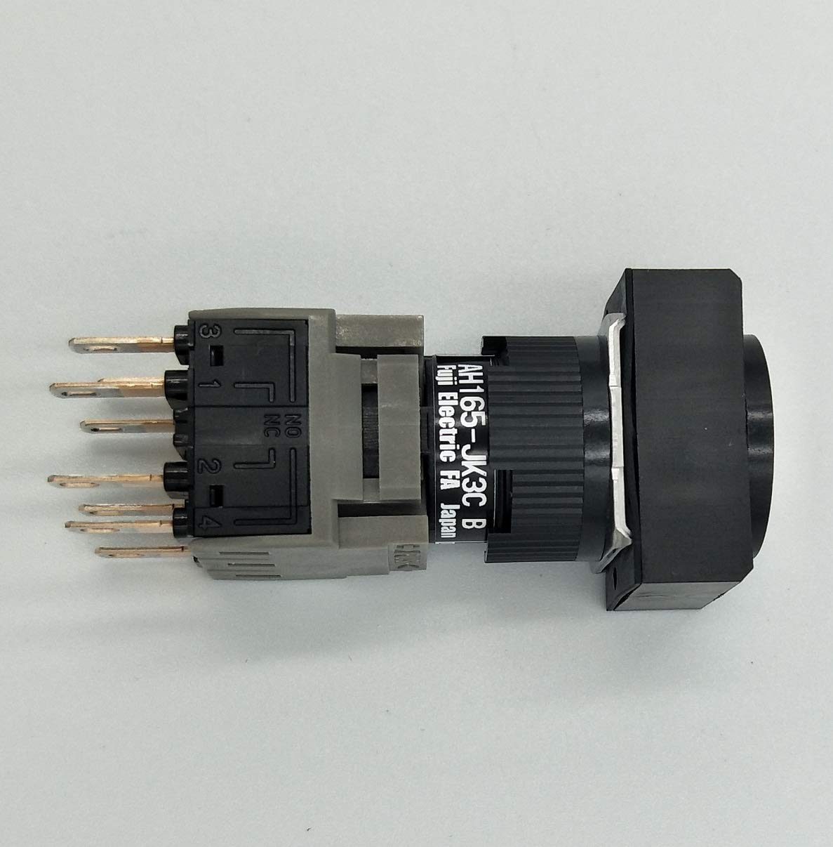 AH165-JK3C22B Key Selection Switch - Durable 6 Months Warranty - Perfect for Industrial Control Panels, Automation Systems & Electronic Projects