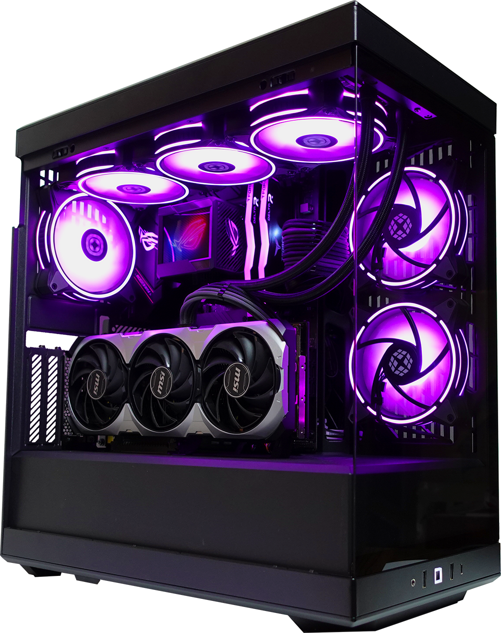 XOTIC PC G6 HYTE Y40 Extreme Gaming Desktop - AMD X670 RYZEN Processor & DDR5 RAM - High Performance PC for 4K Gaming, VR, and Streaming