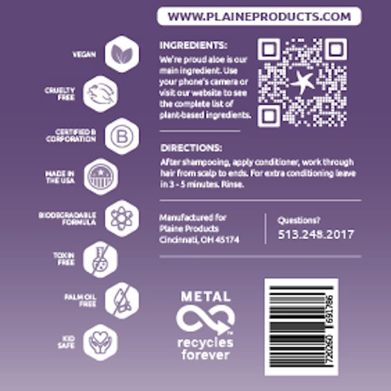Eco-Friendly Citrus Lavender Sulfate-Free Conditioner | 16oz Refill Bottle | Vegan & Cruelty-Free Hair Care for Dry & Damaged Hair | Perfect for Daily Use & Natural Hair Revival