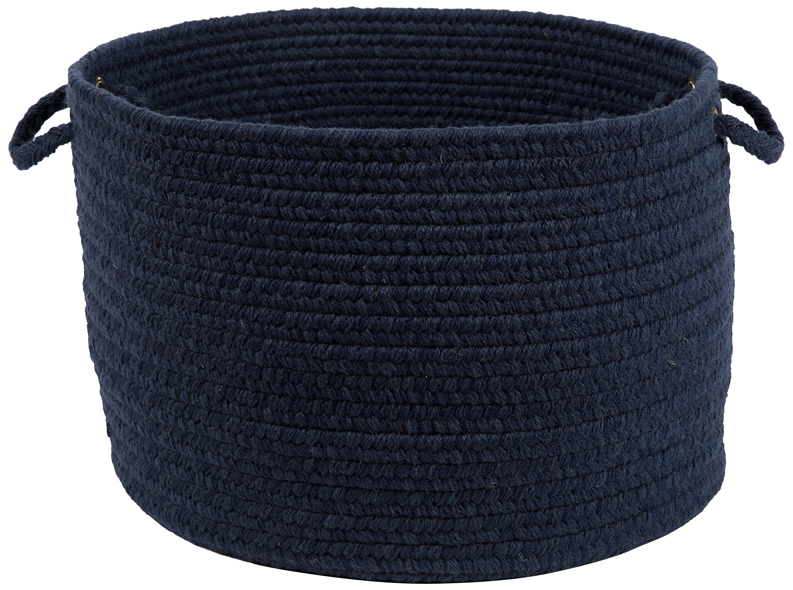 Premium Solid Wool Braided Basket - 18