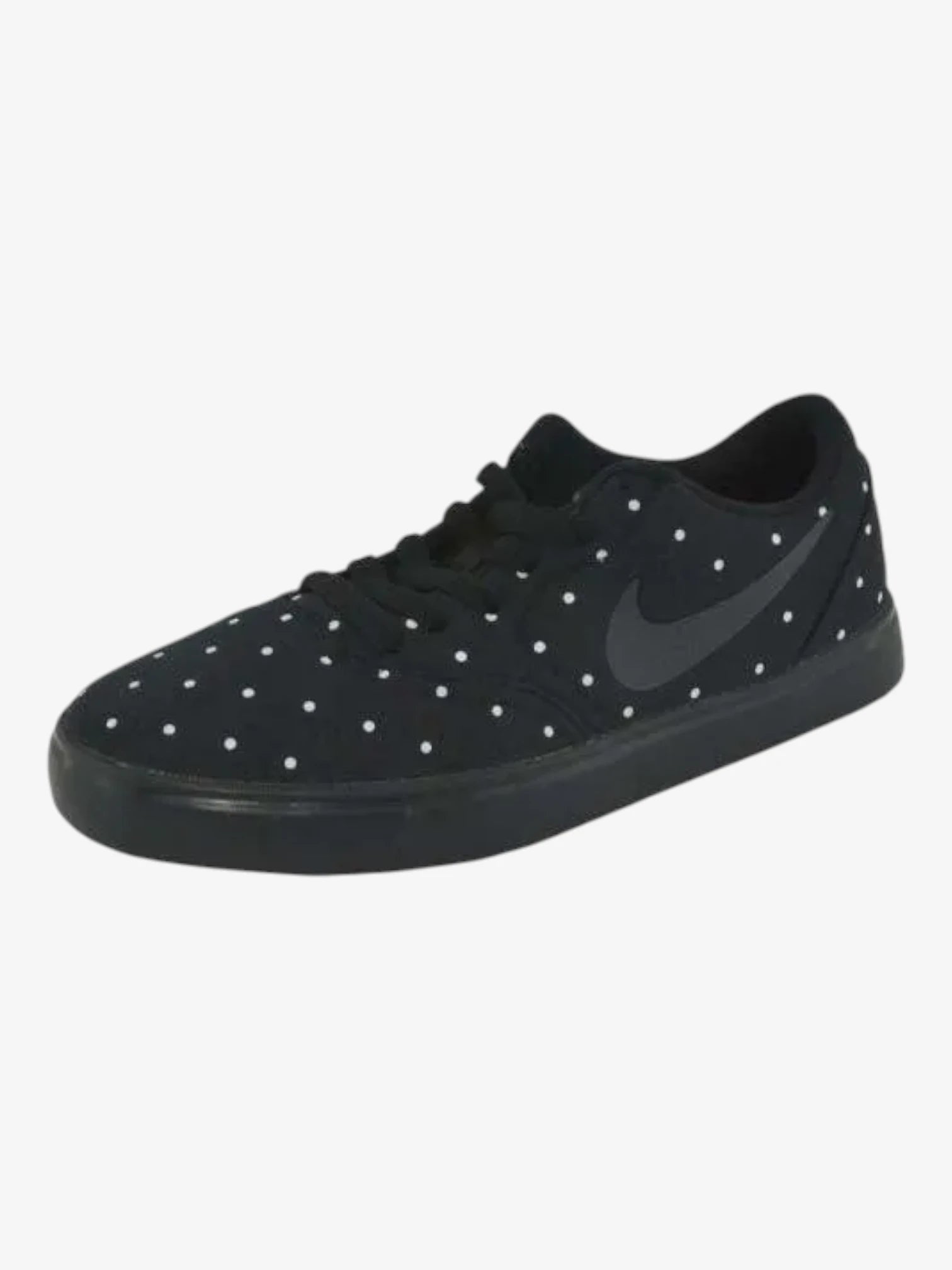 Nike SB Check Premium Print 1 GS Skateboarding Shoes - Black | Comfortable & Durable for Skateboarding, Casual Wear & Street Fashion