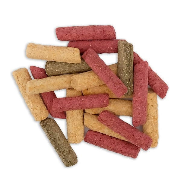Living World Vegetable Flavor Sticks - Healthy Small Animal Treats for Rabbits, Guinea Pigs & Hamsters - Crunchy Natural Snack for Dental Care & Enrichment (Perfect for Cage Toys & Training Rewards)