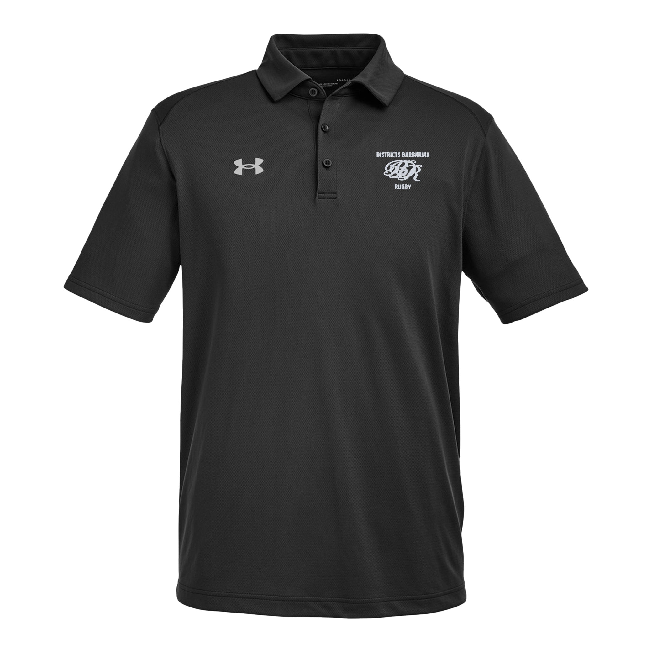 Districts Barbarian RFC Tech Polo Shirt - Men's Performance Golf & Casual Wear - Moisture Wicking & UV Protection for Outdoor Sports & Work