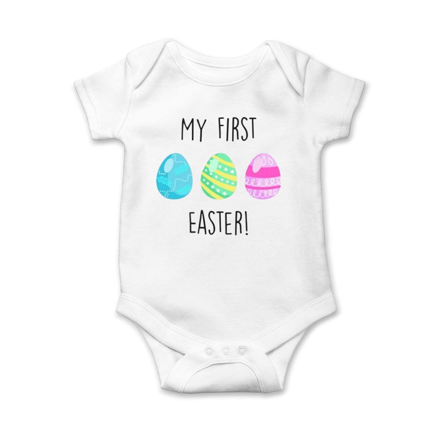 Adorable My First Easter Baby Onesie - Cute Newborn Outfit Gift for Parents on Mother's Day & Father's Day - Perfect for Easter Photos, Family Celebrations & Holiday Memories