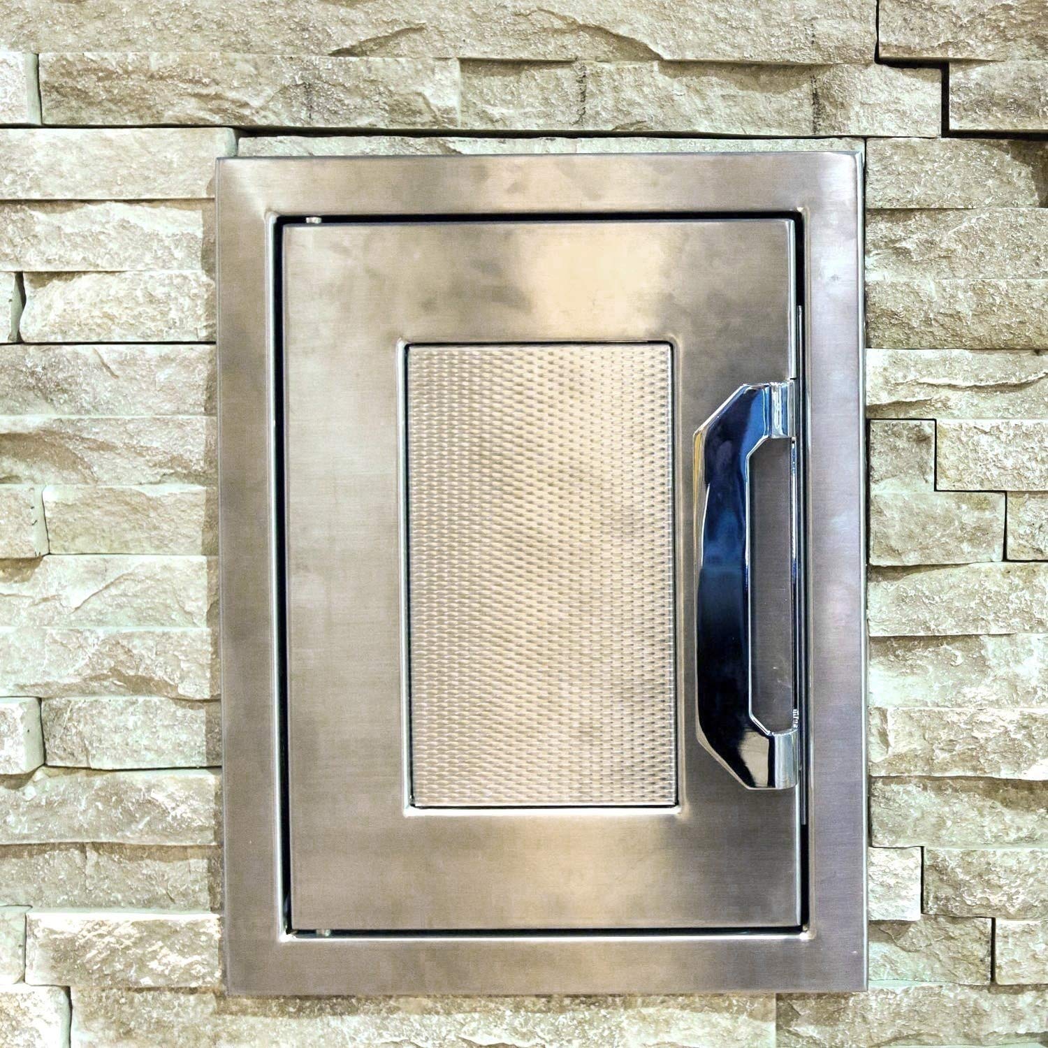 Hestan 16-Inch Stainless Steel Paper Towel Dispenser - Commercial Grade Steeletto AGPTD16-SS for Kitchen, Restaurant & Office Use