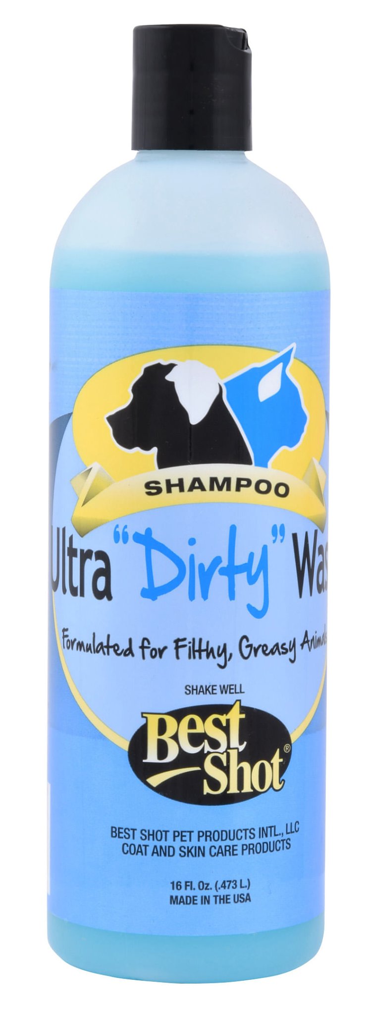 Best Shot Ultra Dirty Wash Shampoo for Dogs - Deep Cleaning Pet Shampoo for Smelly & Dirty Dogs - Perfect for Post-Adventure Baths & Muddy Paw Cleanups