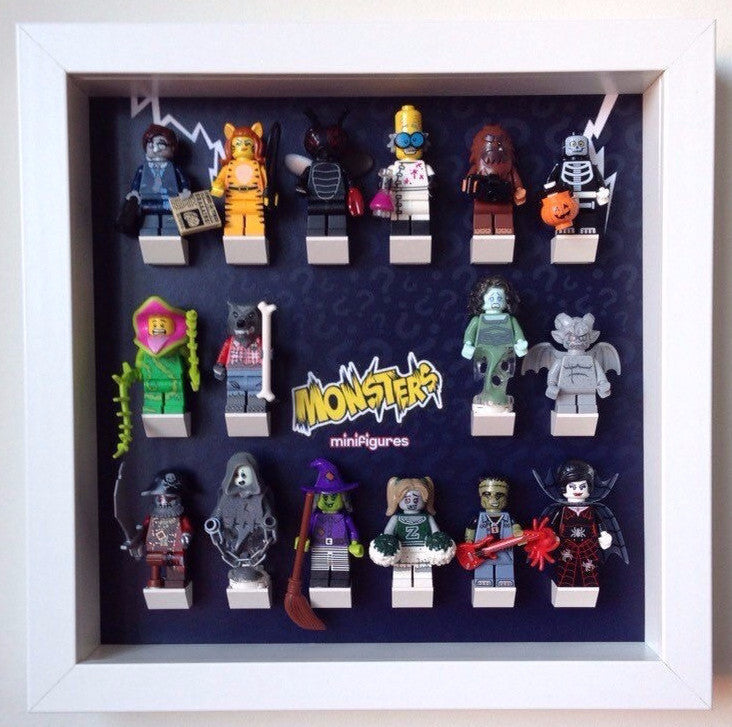 Lego Minifigures Display Frame for Series 1-25 - Perfect for Collectors & Home Decor