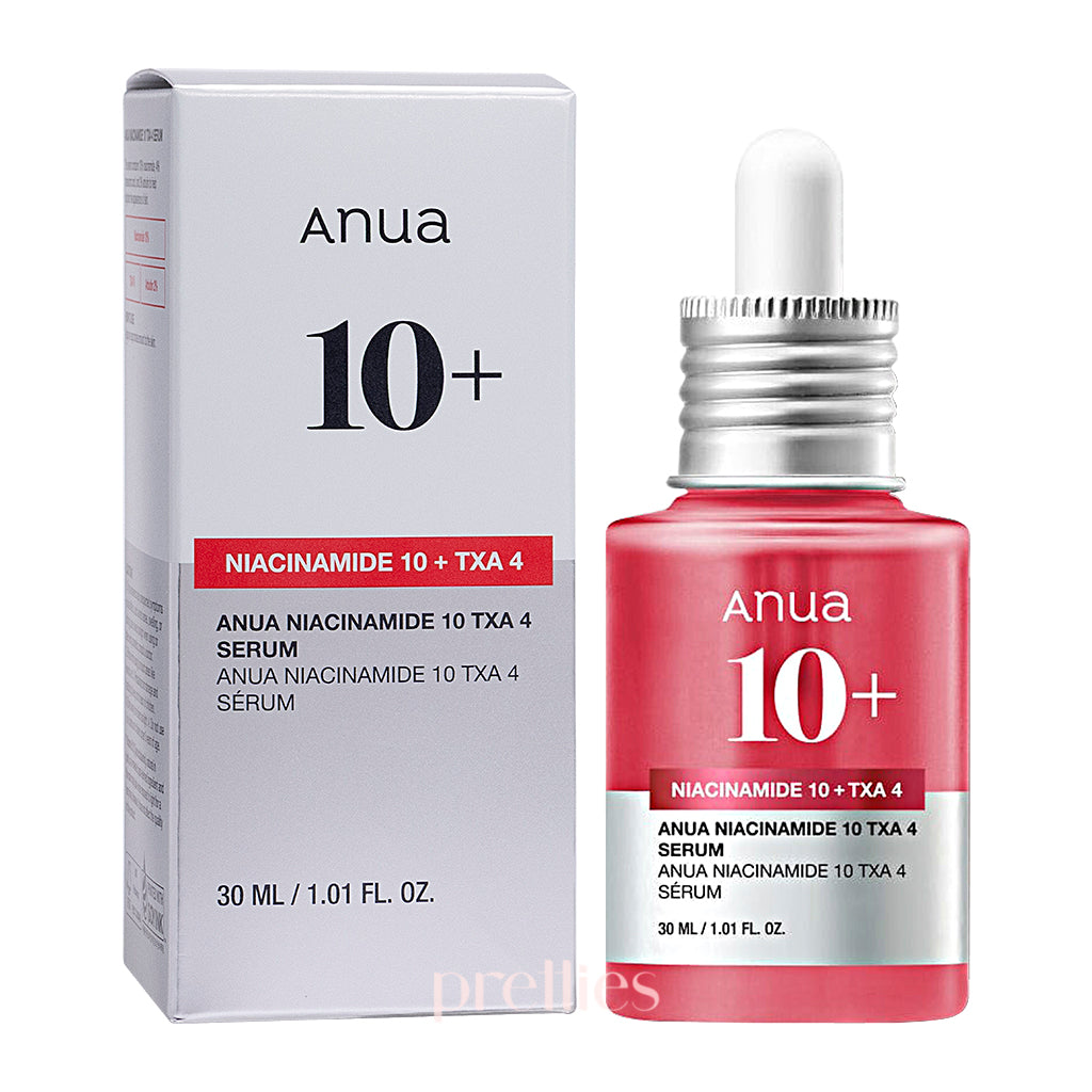 ANUA Niacinamide 10% + TXA 4% Brightening Serum 30ml - Korean Skincare for Dark Spots & Hyperpigmentation - Perfect for Nighttime Routine & Glowing Skin