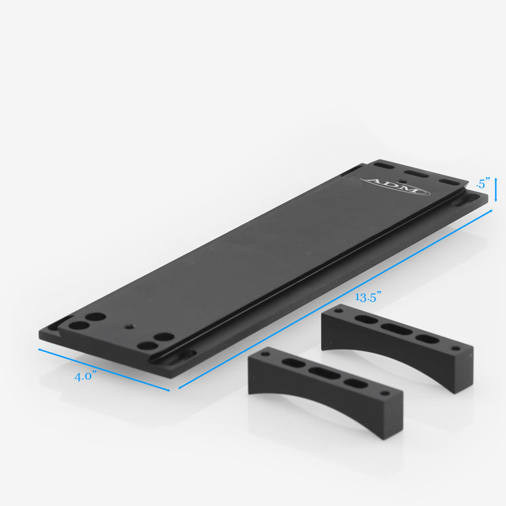 ADM D Series Dovetail Plate for Celestron 8 SCT Telescope - DC8 Adapter for Secure Mounting | Perfect for Astrophotography & Stargazing