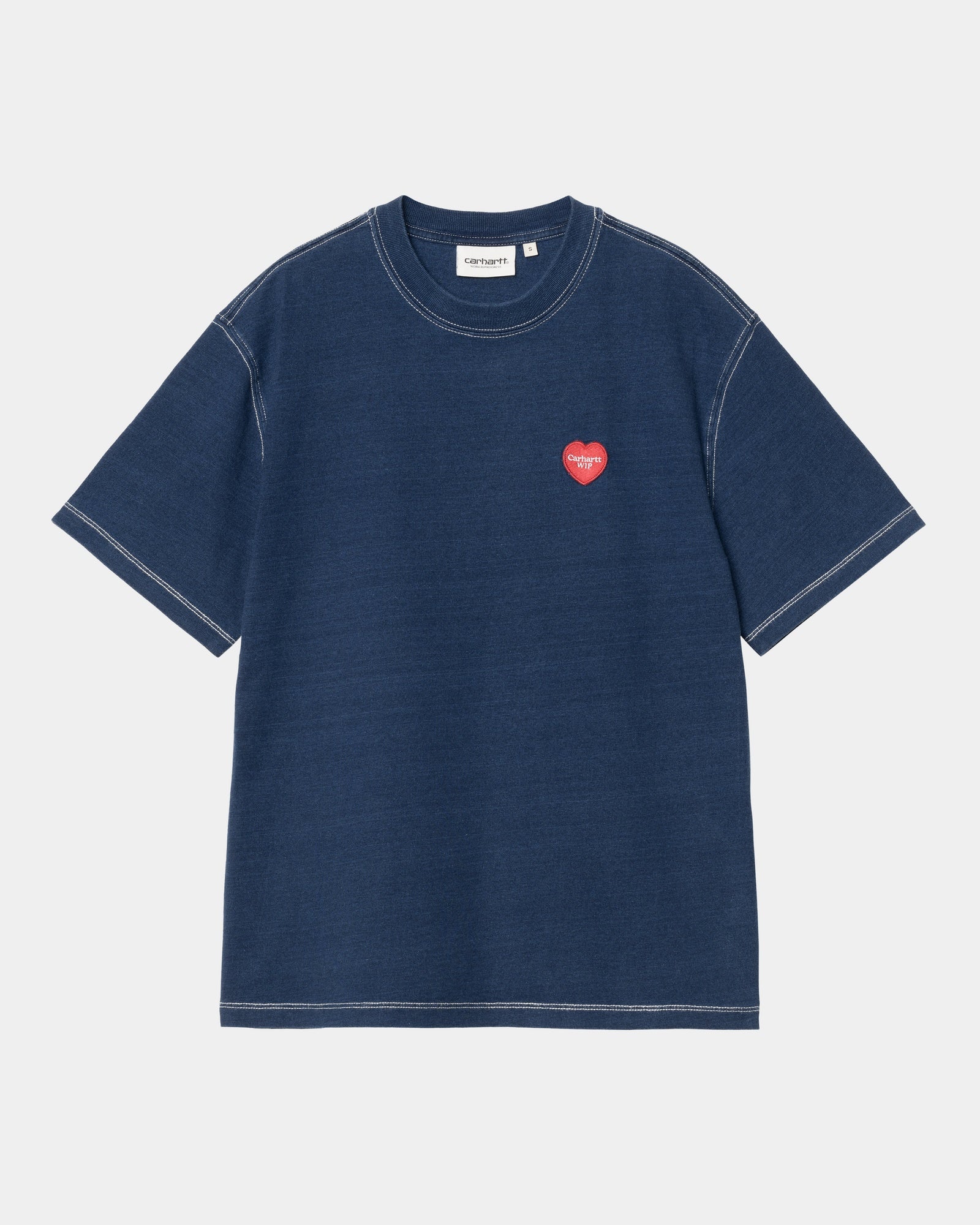 Women's Ingo T-Shirt - Dark Blue Cotton Casual Tee for Everyday Wear | Perfect for Outfits, Lounge & Street Style