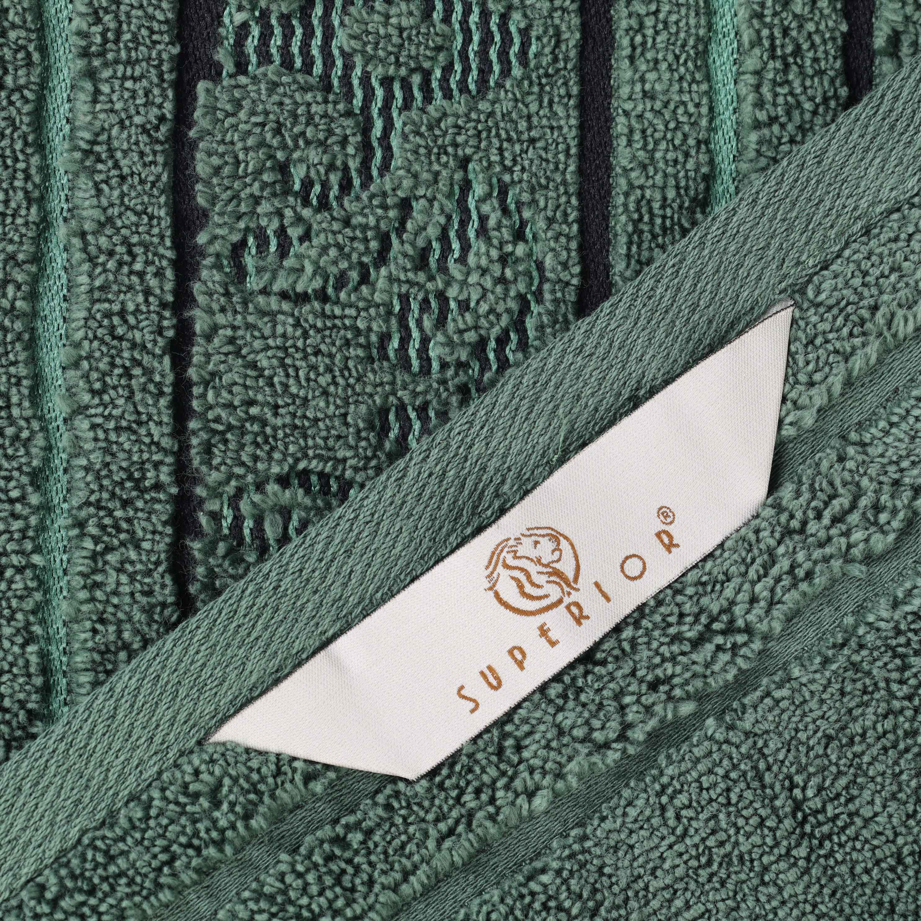 Premium 100% Zero Twist Cotton Bath Sheet Set of 2 - Ultra Soft & Absorbent Solid & Jacquard Floral Towels for Spa, Luxury Bathroom & Guest Use