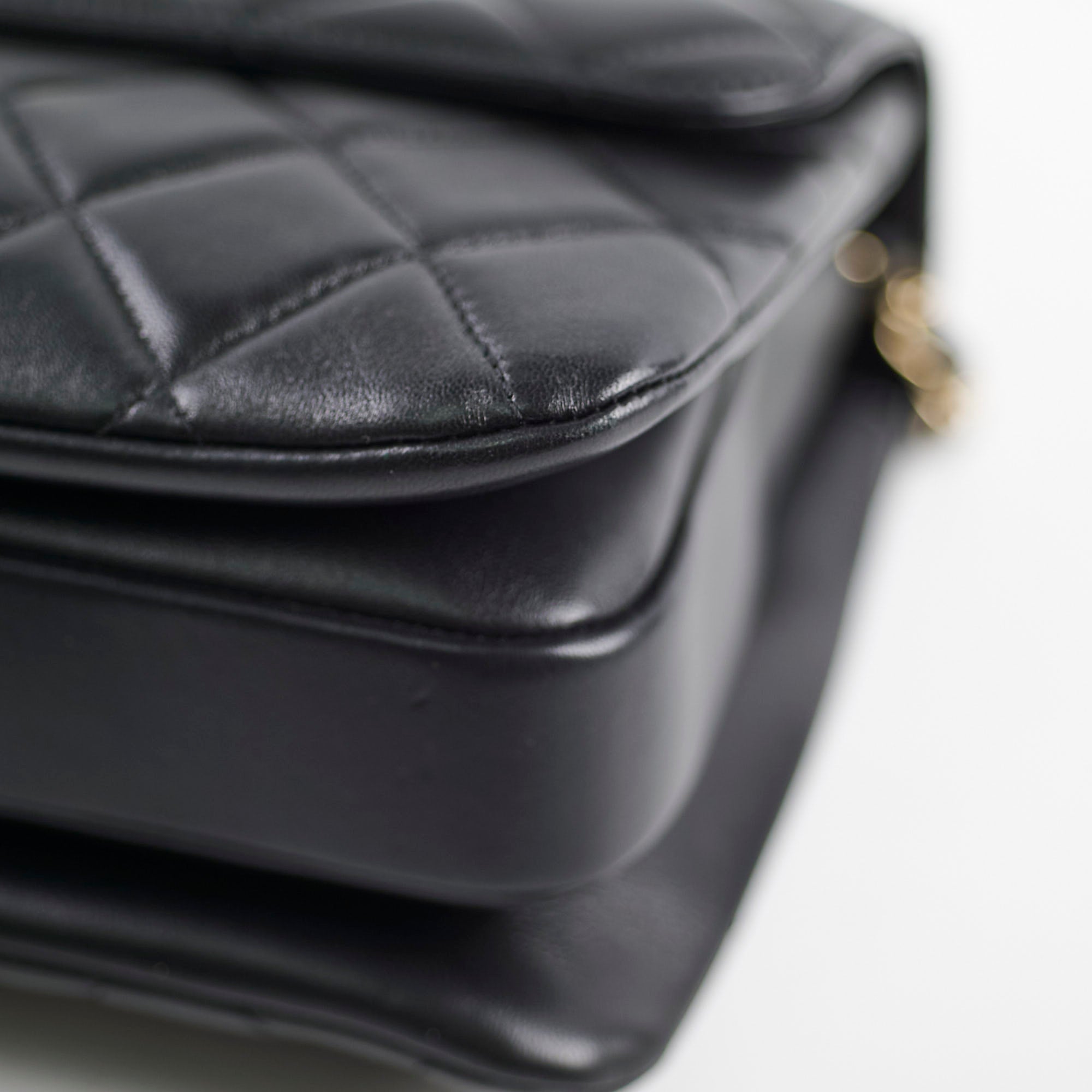 Chanel Small Trendy CC Lambskin Leather Shoulder Bag Black Series 31 - Perfect for Evening Parties, Date Nights & Luxury Fashion Accessories