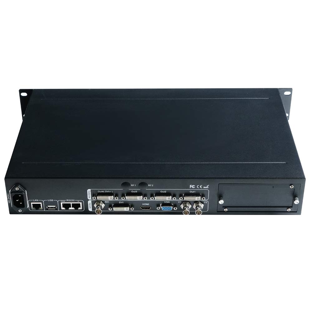 LVP909 LED HD Video Processor for LED Display - 4K UHD Resolution, HDR Support, Seamless Switching (Updated Version) - Perfect for Digital Signage, Live Events & Control Rooms
