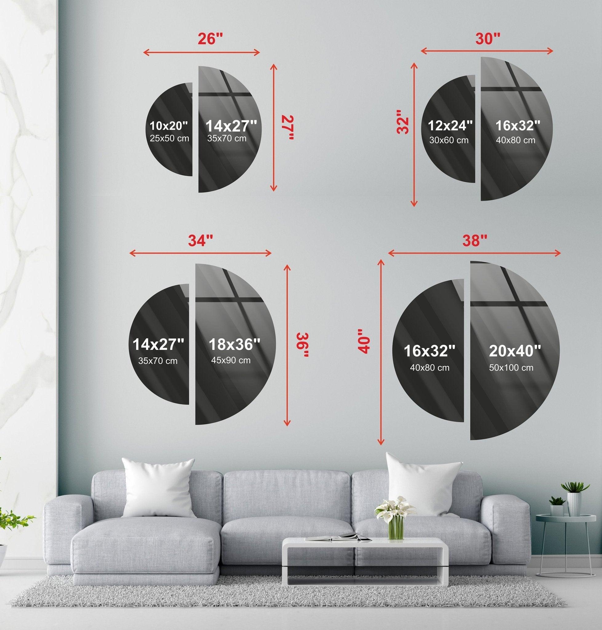 2 Piece Yellow & White Glass Wall Art Set - Modern Abstract Home Decor for Living Room, Bedroom & Office - Handmade Glass Wall Hangings for Stylish Interior Design