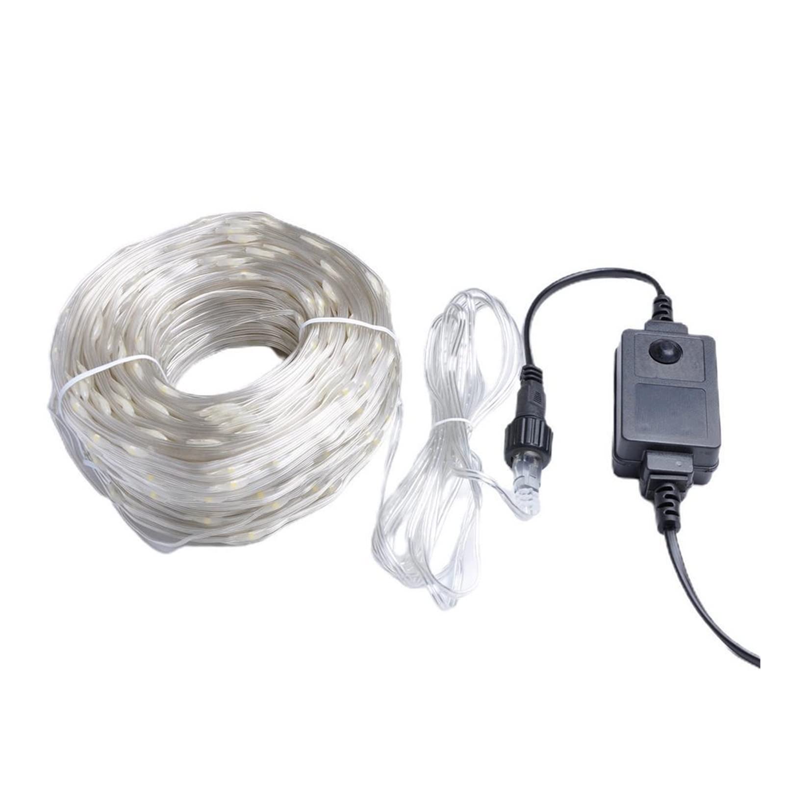 WEIYEBAOFU 10m 100LED Waterproof Christmas String Lights - Outdoor Indoor Fairy Lights for Christmas Tree, Wedding, Party, Garden & Holiday Decorations (US Plug)