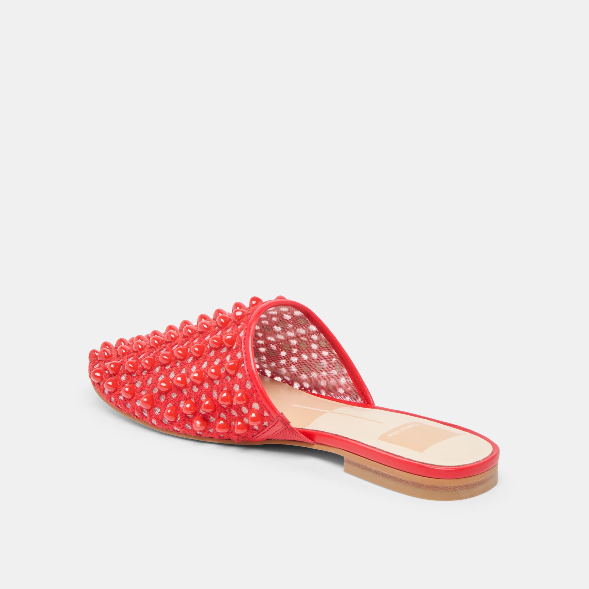 ROVA BEAD FLATS CHILI BEADED MESH - Stylish Women's Fashion Sandals for Summer, Beach, and Casual Outings