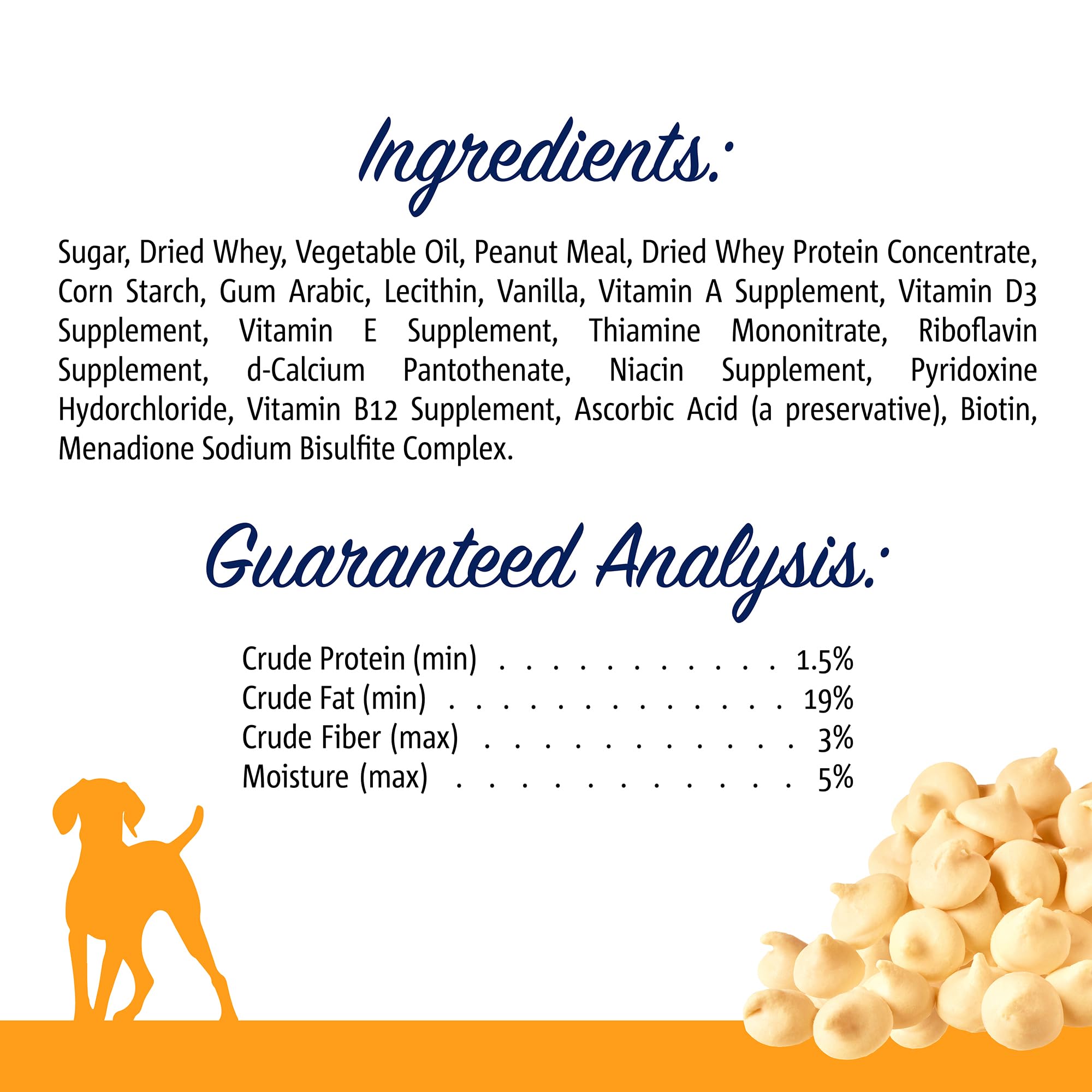 Vitakraft Peanut Flavor Dog Treats - Bite-Sized Training Snacks for Small & Medium Dogs, 8.8oz Resealable Pouch - Perfect for Obedience Training, Reward System & Positive Reinforcement at Home or Outdoors