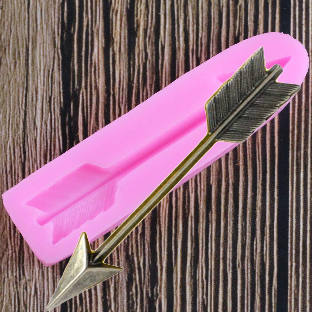 3D Arrow Silicone Chocolate Molds for Baking - Fondant, Candy, Ice & Pastry DIY Craft Tool - Perfect for Cake Decorating, Dessert Making & Party Treats