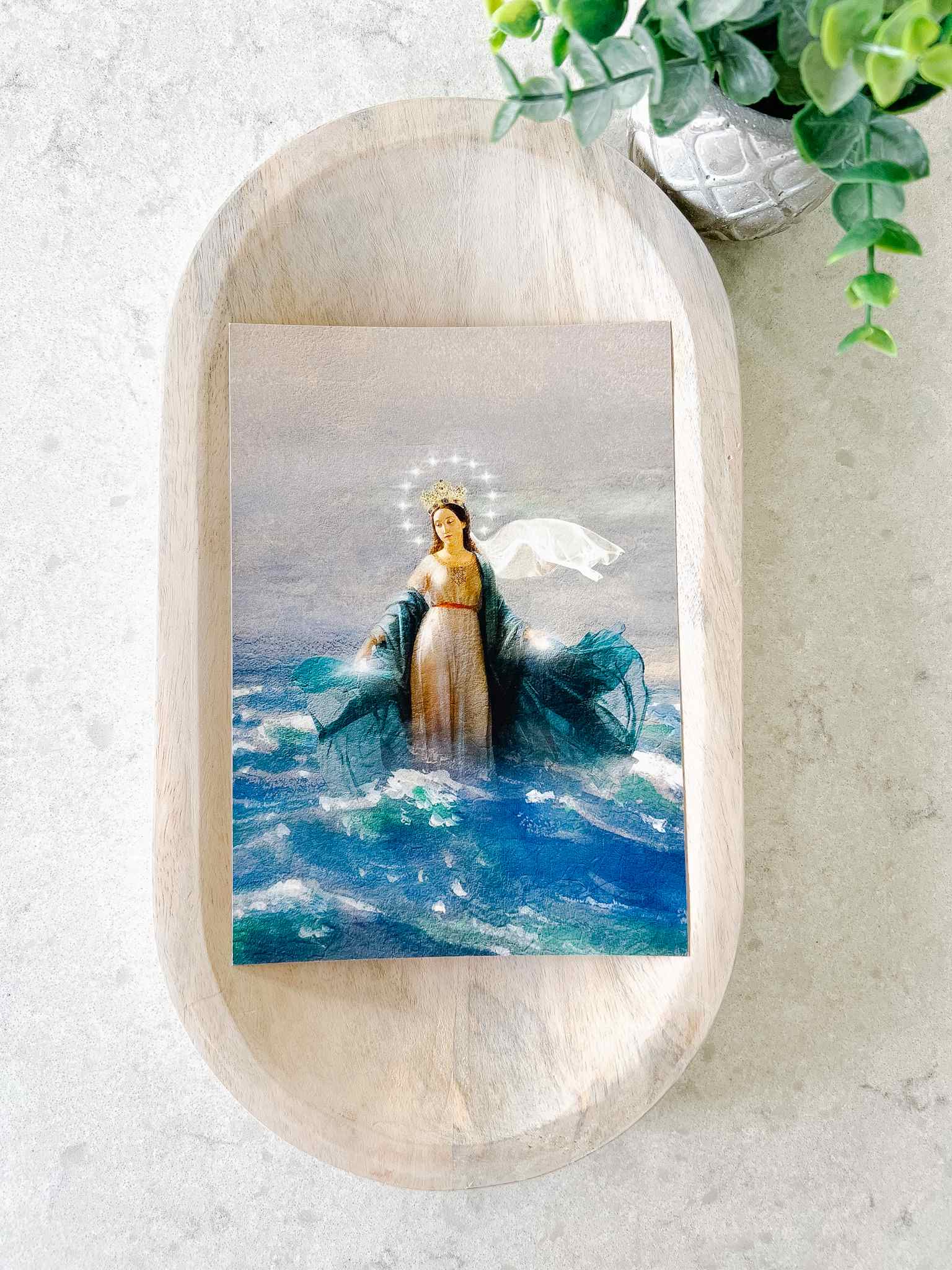 Stella Maris Print - High-Quality Wall Art Decor for Home & Office - Perfect for Living Room, Bedroom, or Gift Giving