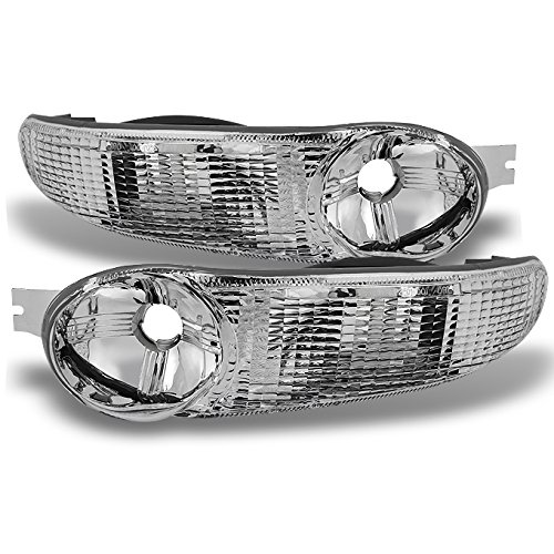 AKKON Clear Bumper Signal Lights for GMC Yukon Denali XL - OE Replacement Left & Right Side Lamps - Perfect for Night Driving & Enhanced Vehicle Safety