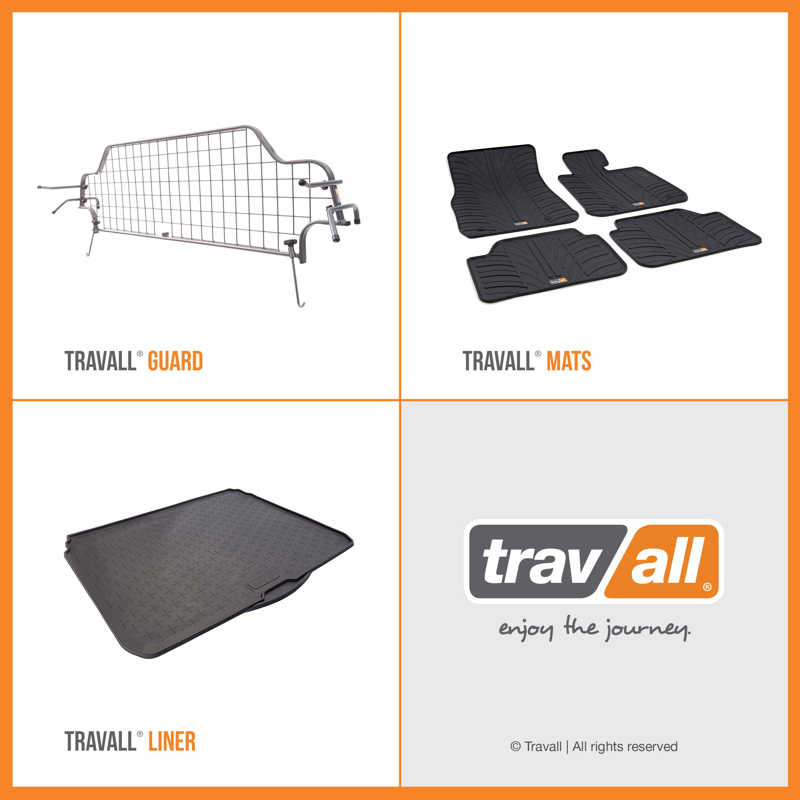 Travall Heavy Duty Dog Guard for Nissan Pathfinder (2014-2021) | Custom Fit Pet Barrier | Powder Coated Steel Mesh Cargo Divider | Perfect for Road Trips & Pet Safety