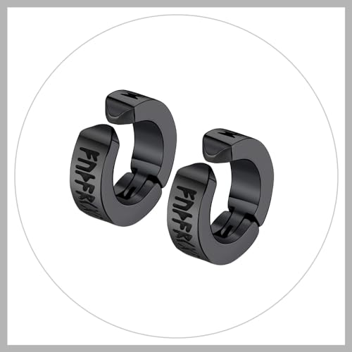 05-Black Ear Cuff