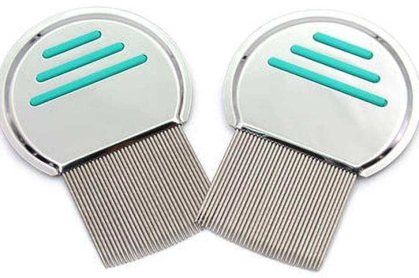First Beauty Premium Stainless Steel Lice Egg Removal Comb - Effective Nit & Head Lice Treatment for Kids & Adults - Perfect for Home, School & Travel Use