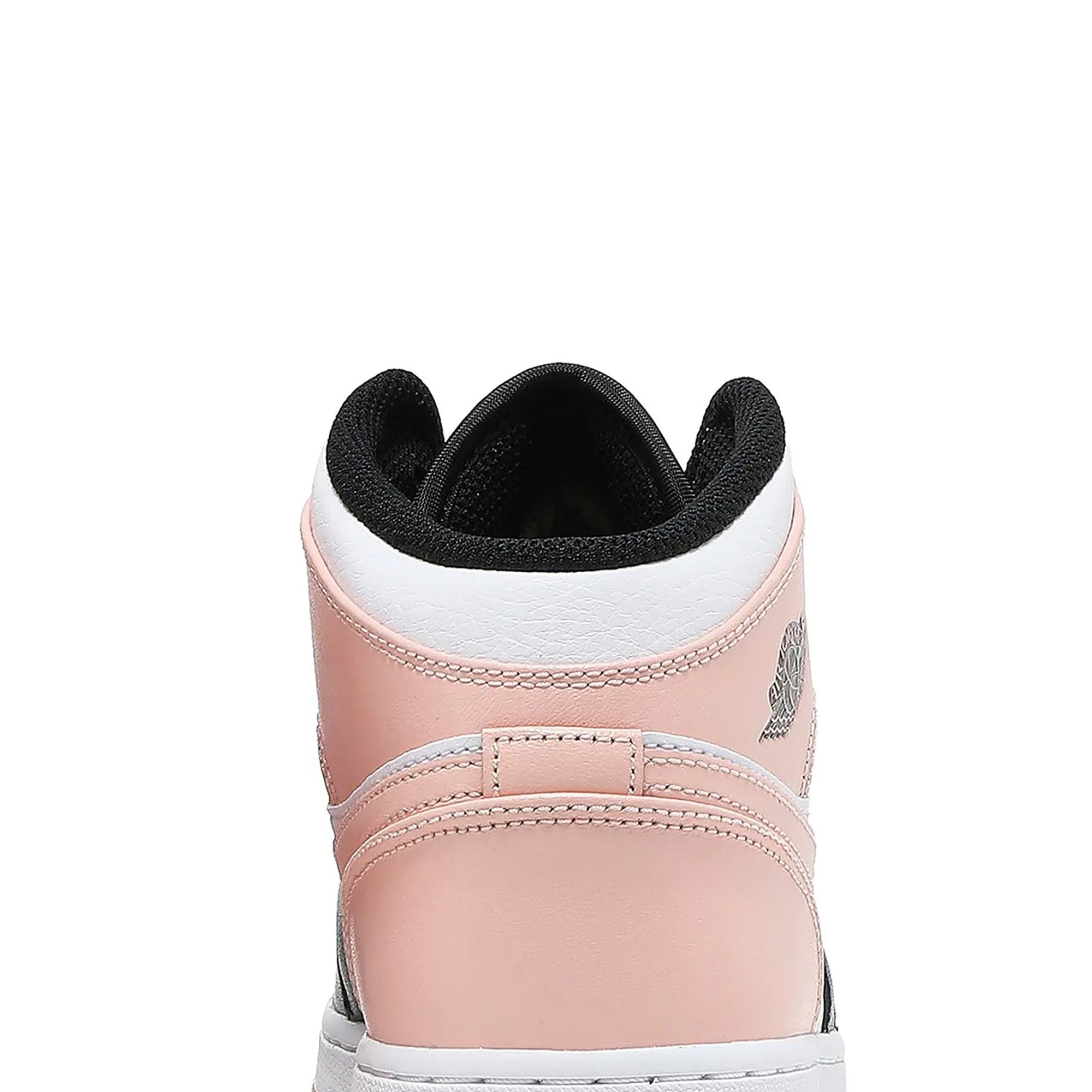 Air Jordan 1 Mid 'Crimson Tint Toe' GS Sneakers - Women's Basketball Shoes for Casual Wear & Street Style Fashion
