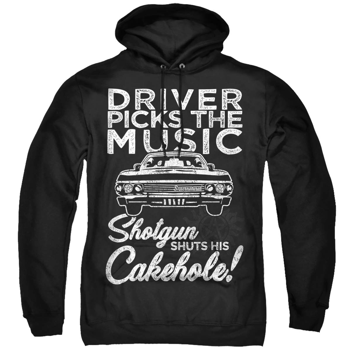 Supernatural Driver Picks Music Unisex Hoodie - Soft Pullover Sweatshirt for Men & Women | Casual Wear, Gift for TV Fans, Cozy Lounge Outfit