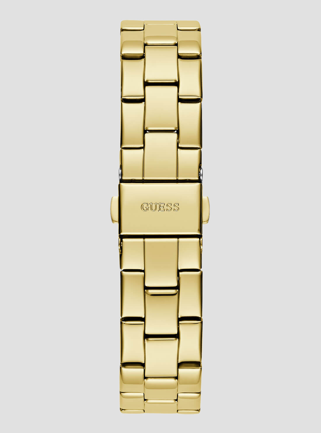 Luxury Gold-Tone Triple Plaque Black Link Bracelet Watch for Men - Perfect for Business, Formal Events & Everyday Wear