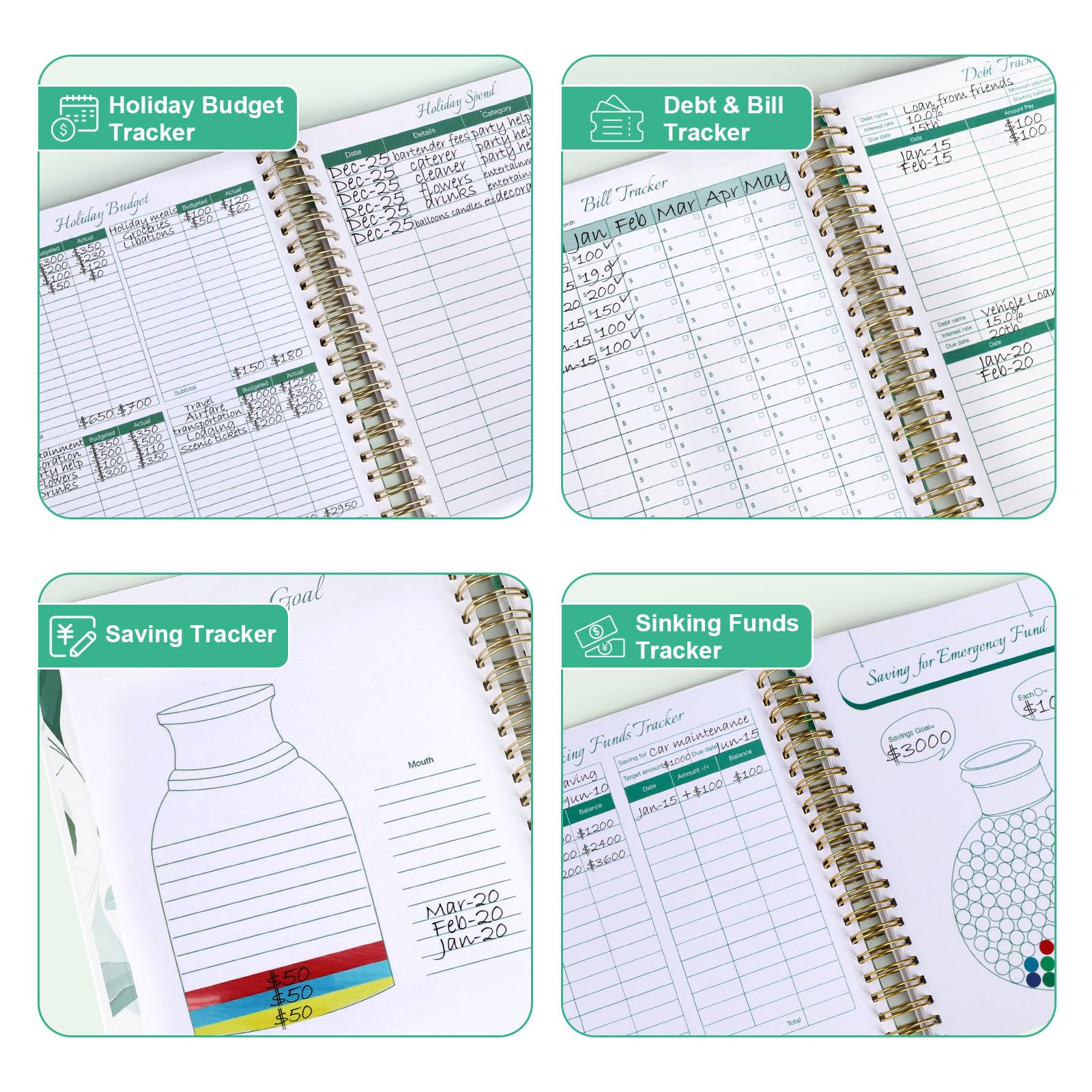 2025 Large Budget Planner 8.5