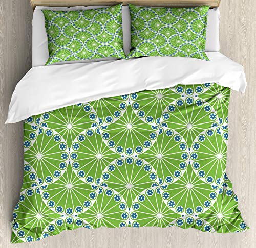 Apple Green Blue White
