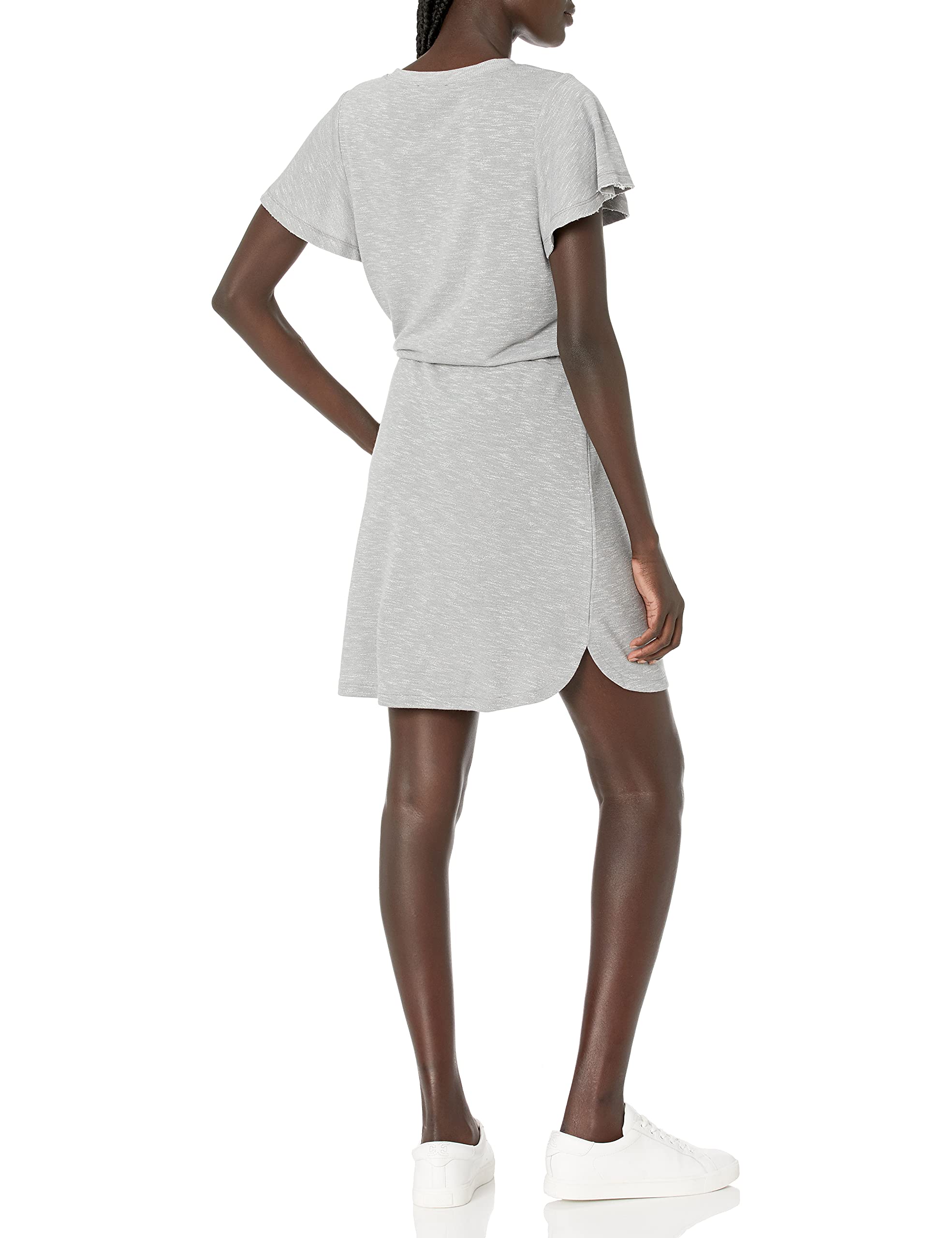 PAIGE Women's Brielle Mini Drawstring Waist T-Shirt Dress | Casual Summer Cotton Dress for Women | Perfect for Beach, Brunch & Weekend Outings