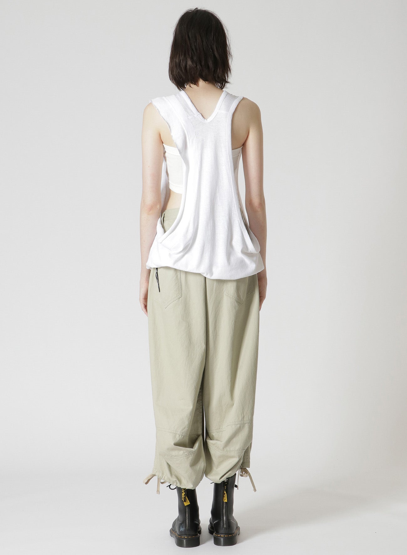 Breathable Cotton Linen Blend Plain Stitch Wide Round Neck Tank Top for Women - Perfect for Summer, Beach, and Casual Outfits