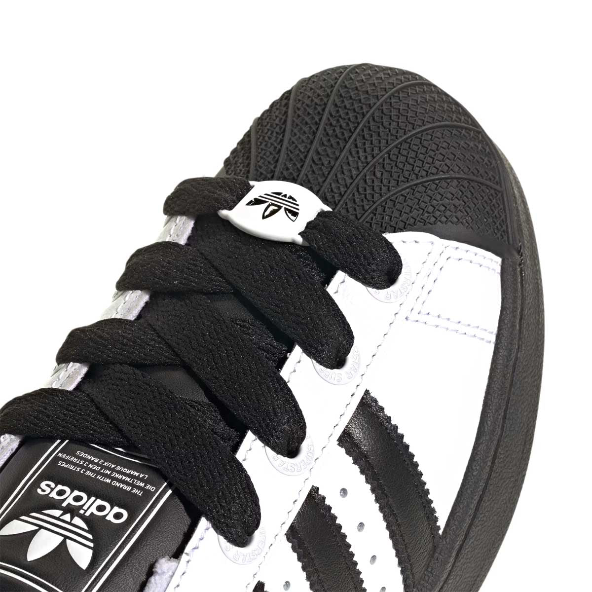 Kids Superstar II Sneakers - Cloud White & Core Black | Stylish & Comfortable Shoes for Boys & Girls | Perfect for School, Play & Everyday Wear