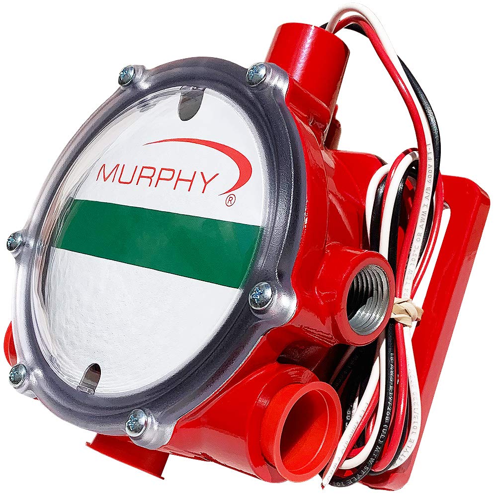 Enovation Controls LM500 Automatic Lube Level Maintainer with Float Switch & Thumb Valve (Part #15700835) - Red - Perfect for Heavy Equipment, Fleet Maintenance & Industrial Lubrication Systems