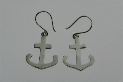Sterling Silver Anchor Earrings for Women - Nautical Jewelry Gift for Beach Lovers & Summer Outfits