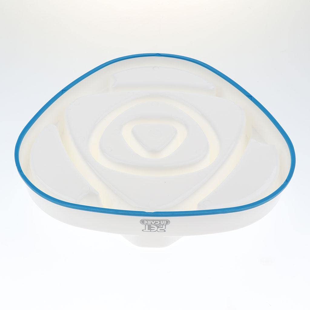 MYADDICTION Pet Slow Feeder Bowl - Interactive Flower Shape Dog & Cat Food Dish - Prevents Choking & Bloat - Perfect for Fast Eaters & Puzzle Feeding Fun