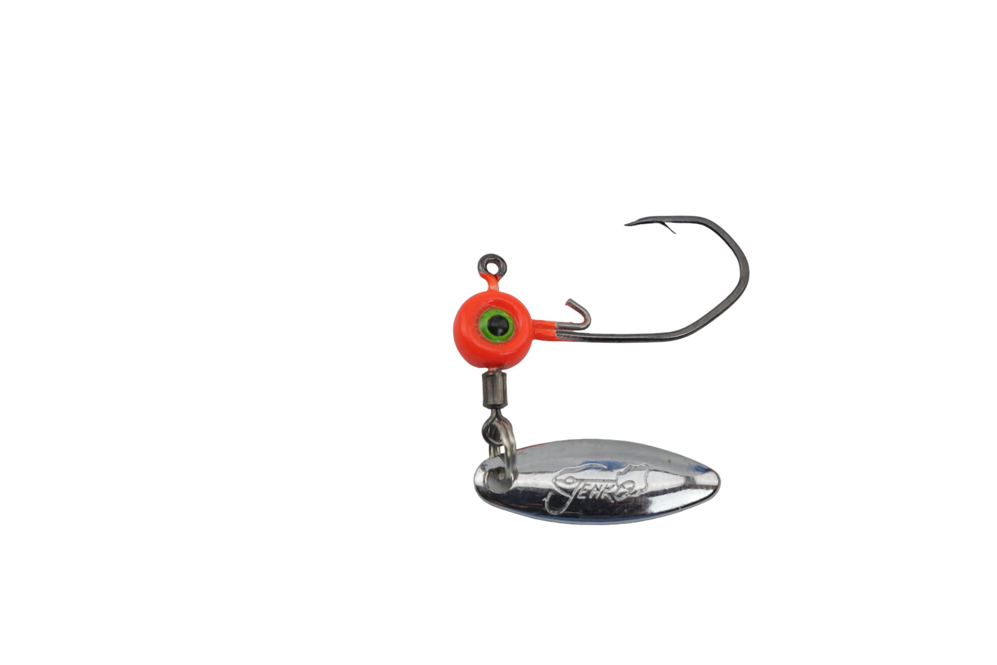 Premium Slasher Spin Jig Heads for Bass Fishing - Weedless Hooks with Spinner Blades - Perfect for Freshwater & Saltwater Fishing Lures