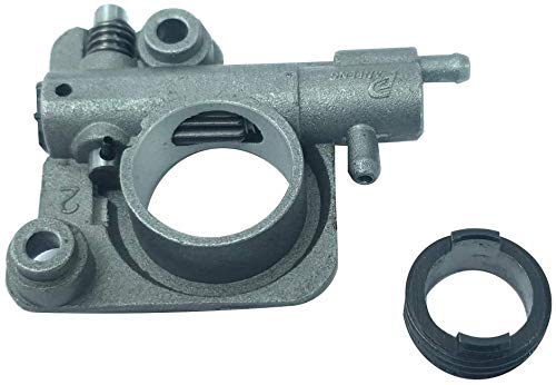 Echo Chainsaw Oiler Oil Pump Assembly P021001980 Replacement Part for CS-360T CS-370 Chainsaws - Perfect for Forestry, Landscaping & DIY Wood Cutting Projects