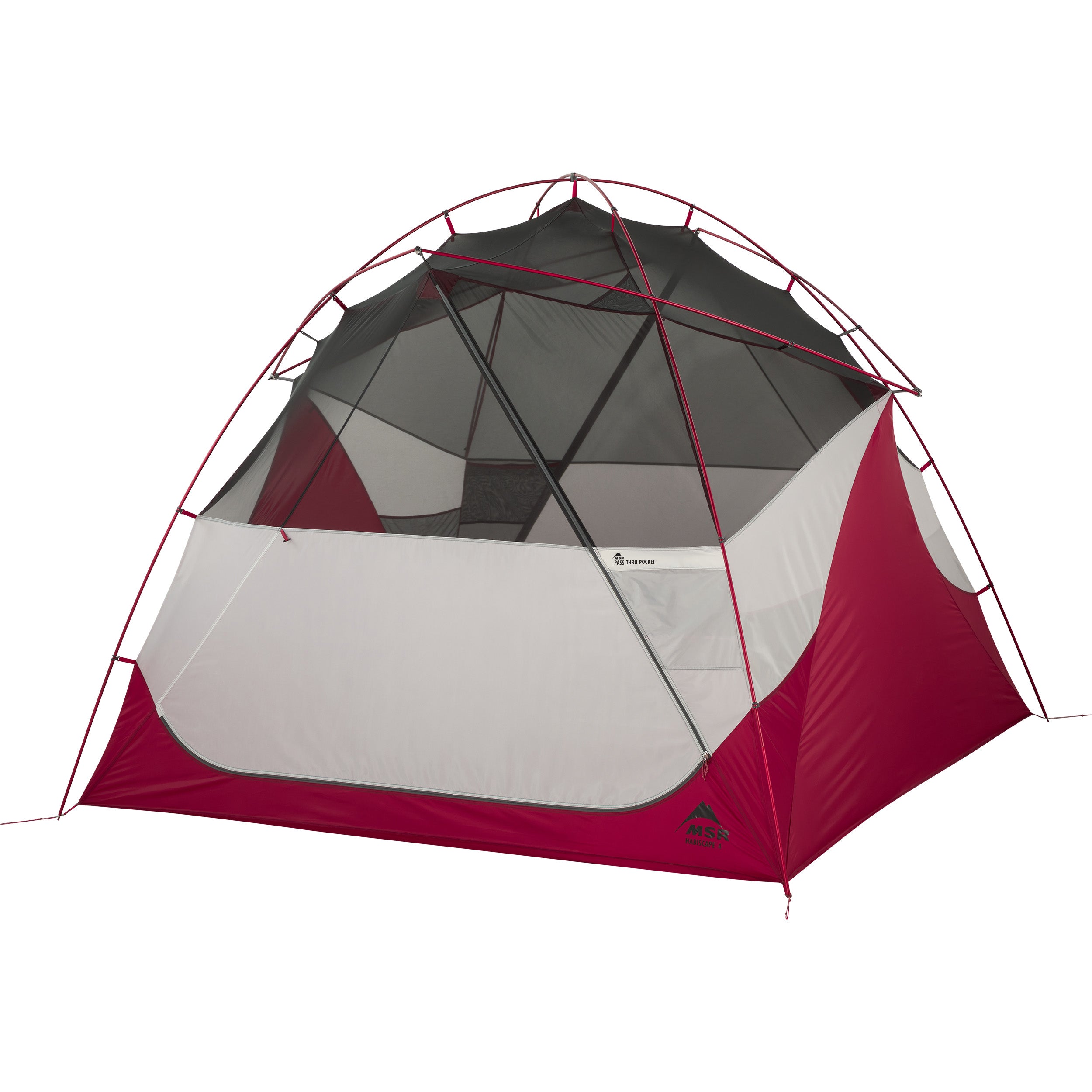 MSR Habiscape 4-Person Tent - Lightweight Backpacking & Camping Tent for Outdoor Adventures, Hiking, and Family Camping Trips