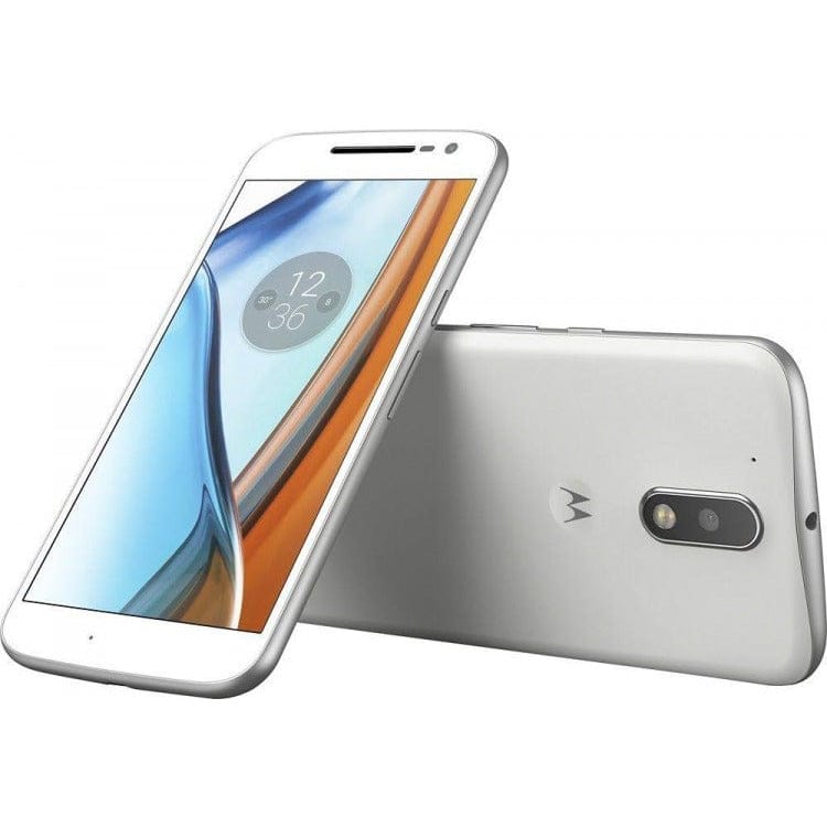 Motorola Moto G4 (4th Gen) 32GB Unlocked Smartphone - White | CDMA GSM Compatible | Perfect for Travel, Work & Everyday Use