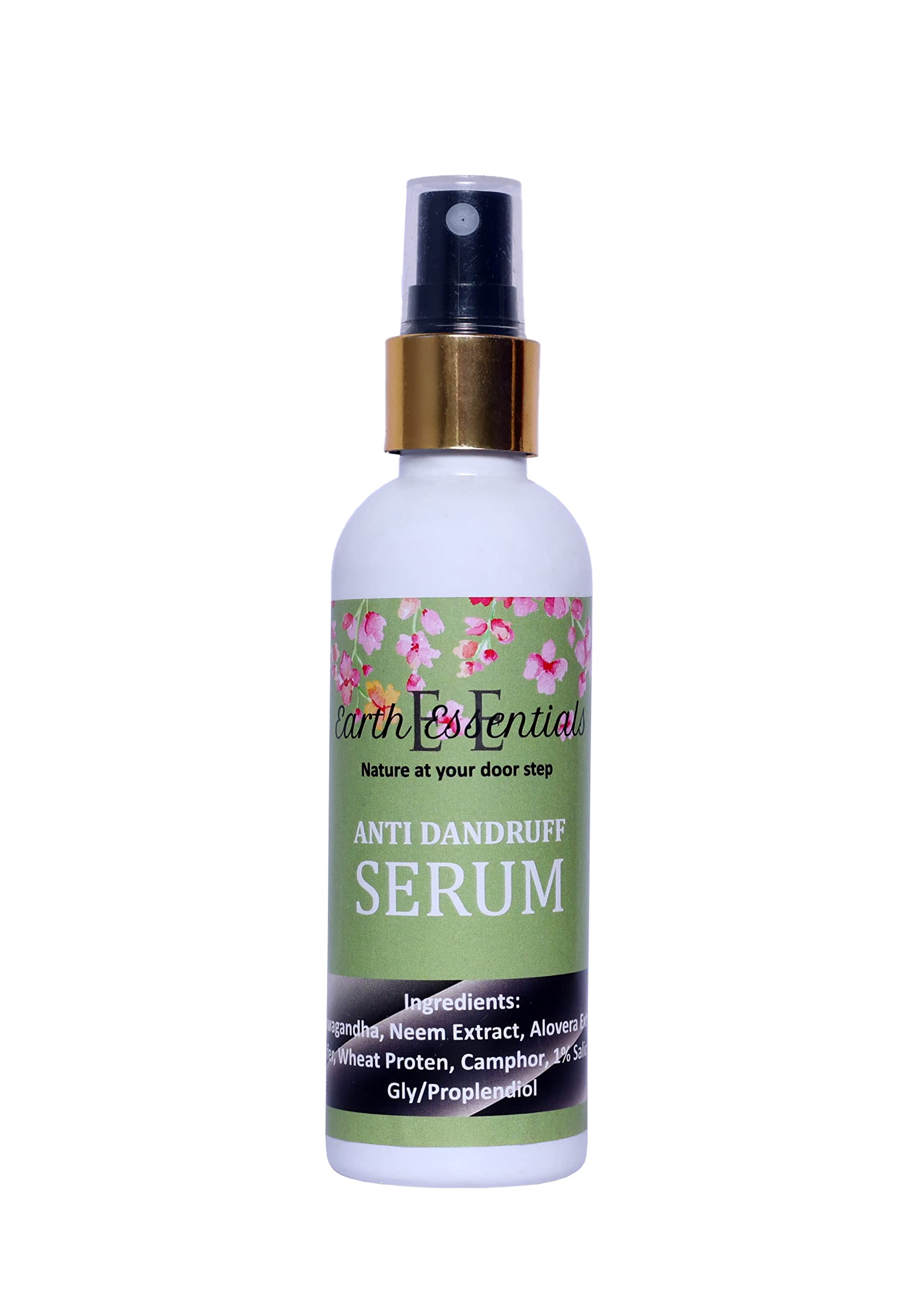 Earth Essentials Anti Dandruff Serum with Natural Extracts - Soothes Itchy & Flaky Scalp - 100ml | Hydrating Scalp Treatment for Dryness & Irritation | Perfect for Daily Use & Sensitive Scalp Care