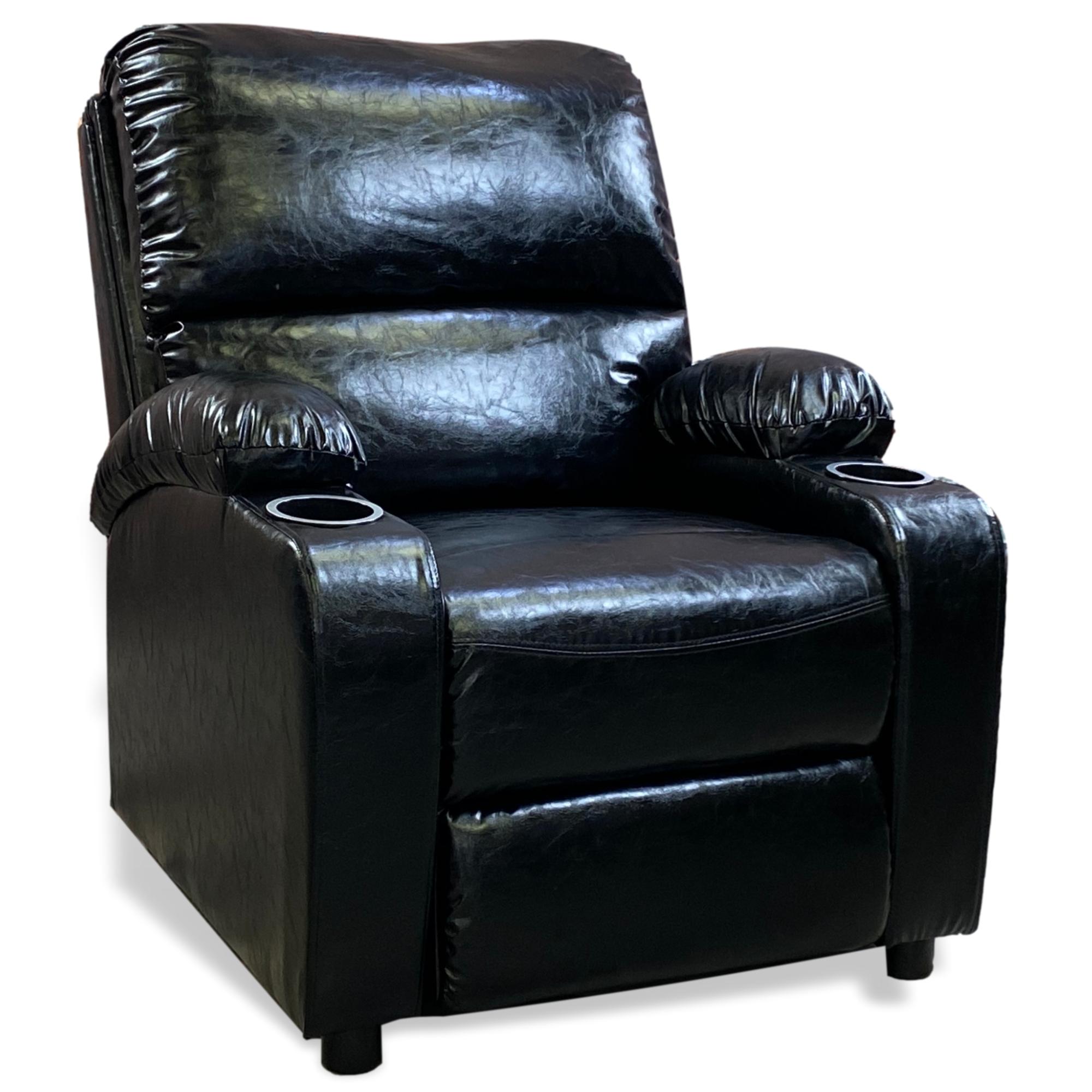 Premium 710 Gaming Theater Recliner Chair - Black | Ergonomic Design for Ultimate Comfort | Perfect for Home Theater, Gaming & Relaxation