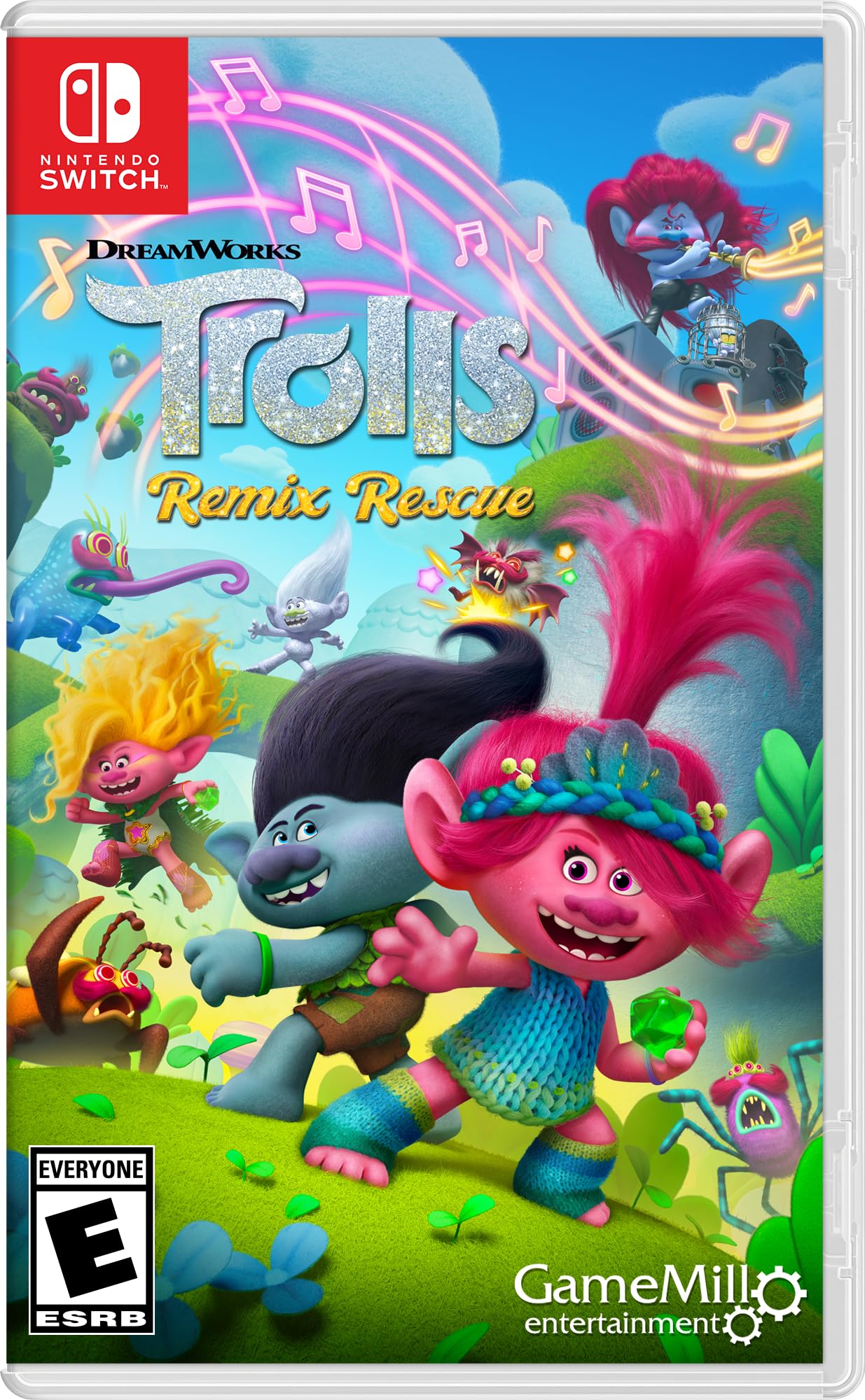 Trolls Remix Rescue Game for Nintendo Switch - Fun Adventure Game for Kids & Family Game Night